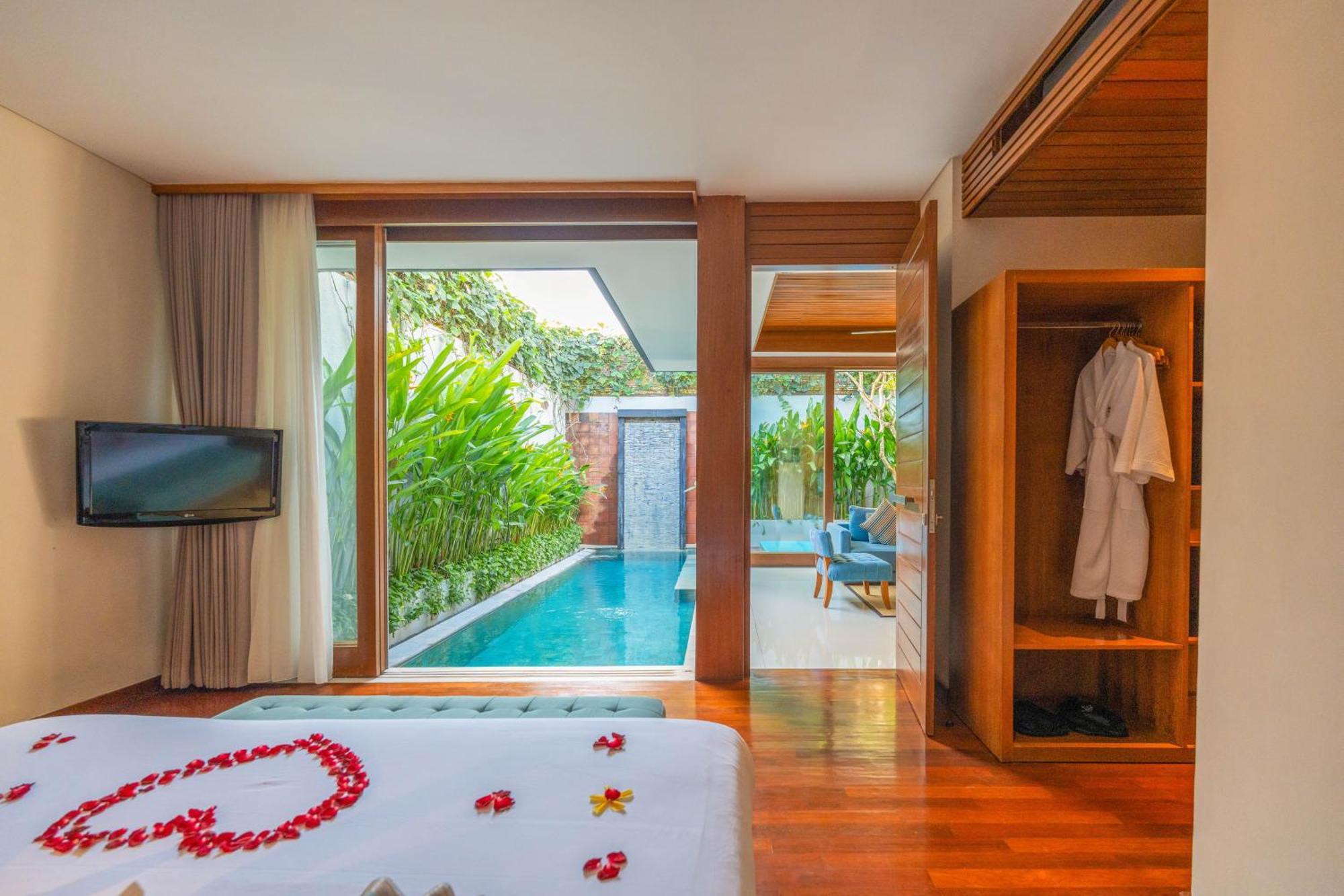 Maca Villas And Residence Umalas Seminyak Eksteriør bilde